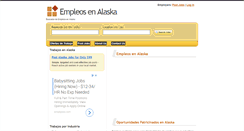 Desktop Screenshot of empleosalaska.com