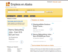 Tablet Screenshot of empleosalaska.com